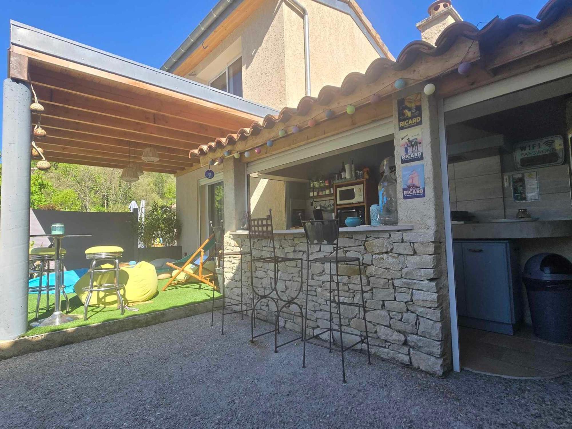 Chambre Familiale "Le Pecher" Saillans  Exterior foto